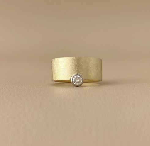 Ring "Summer" Ring Gelbgold Brillant